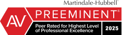 2025 AV Preeminent Attorney Award